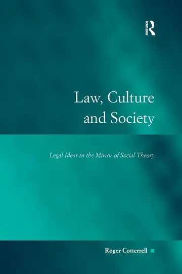 Cover of Law, Culture and Society