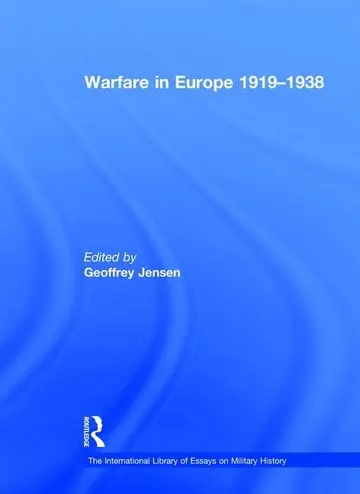 Cover of Warfare in Europe 1919 - 1938