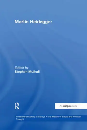 Cover of Martin Heidegger