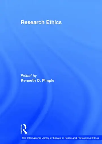 Cover of Research Ethics