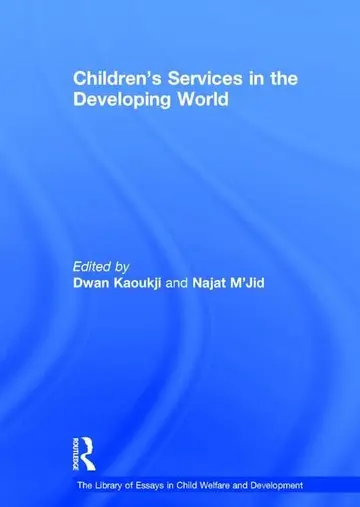 Cover of Children's Services in the Developing World