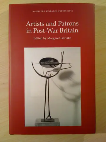 Cover of Artists and Patrons in Post-War Britain