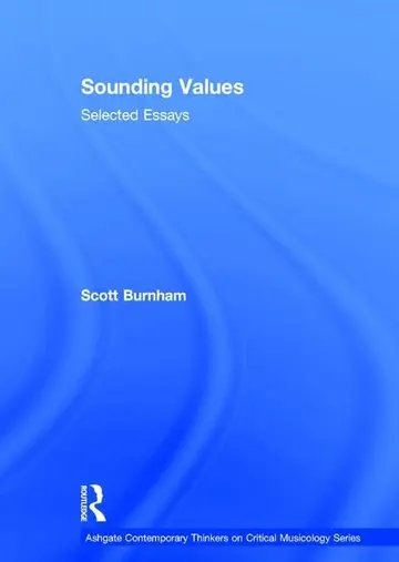 Cover of Sounding Values