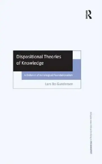 Cover of Dispositional Theories of Knowledge