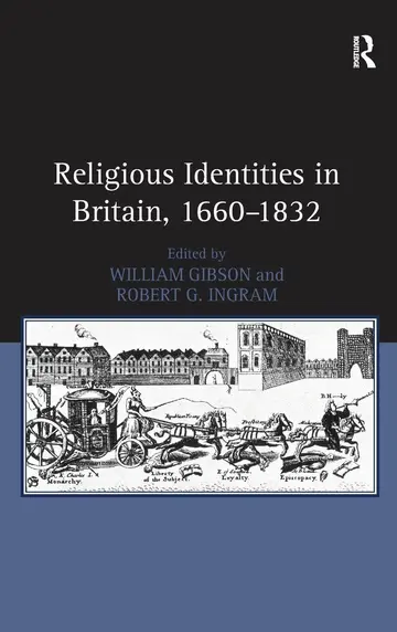 Cover of Religious Identities in Britain, 1660–1832