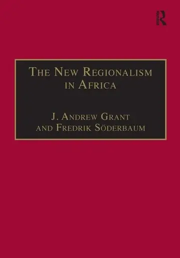 Cover of The New Regionalism in Africa