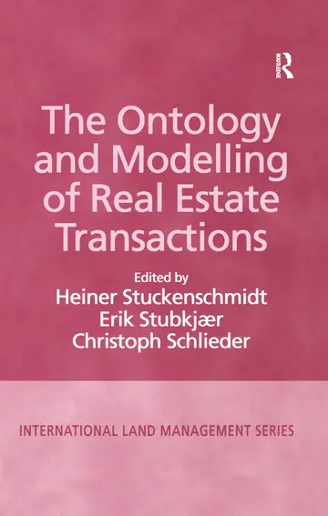 Cover of The Ontology and Modelling of Real Estate Transactions