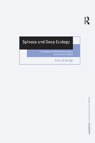 Cover of Spinoza and Deep Ecology