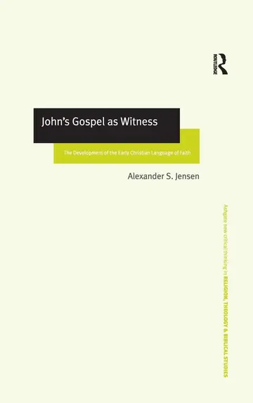 Cover of John's Gospel as Witness