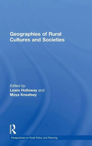 Cover of Geographies of Rural Cultures and Societies
