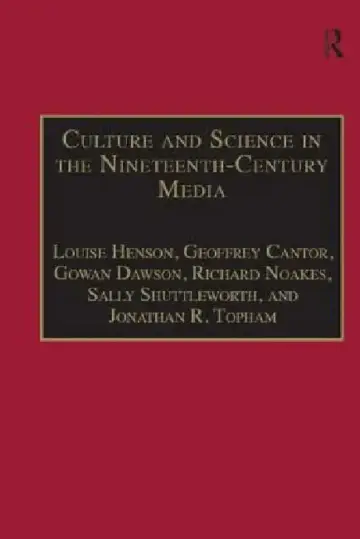Cover of Culture and Science in the Nineteenth-Century Media