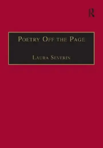 Cover of Poetry Off the Page