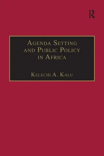 Cover of Agenda Setting and Public Policy in Africa