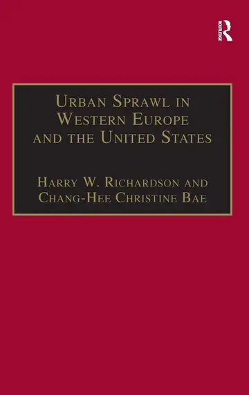 Cover of Urban Sprawl in Western Europe and the United States