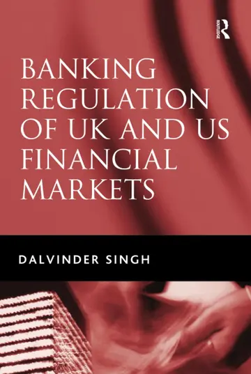 Cover of Banking Regulation of UK and US Financial Markets