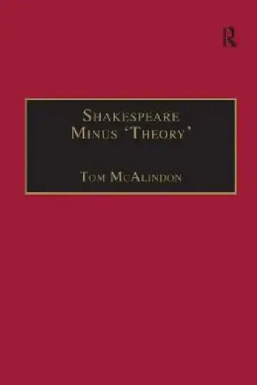 Cover of Shakespeare Minus 'Theory'