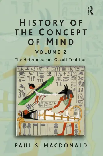 Cover of History of the Concept of Mind