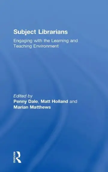Cover of Subject Librarians