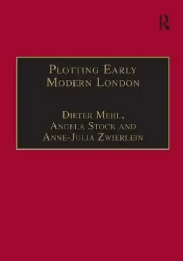 Cover of Plotting Early Modern London