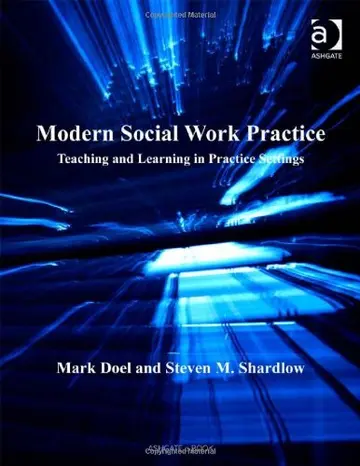 Cover of Modern Social Work Practice