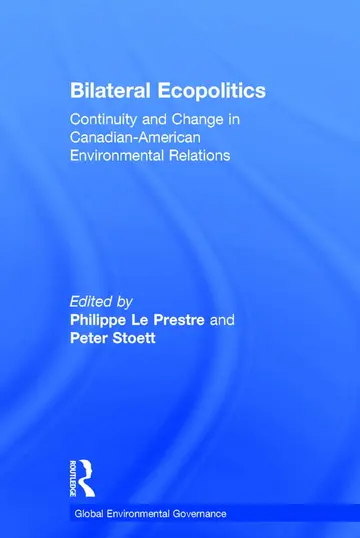 Cover of Bilateral Ecopolitics