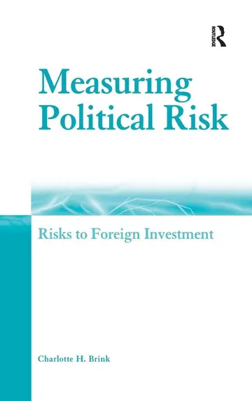 Cover of Measuring Political Risk