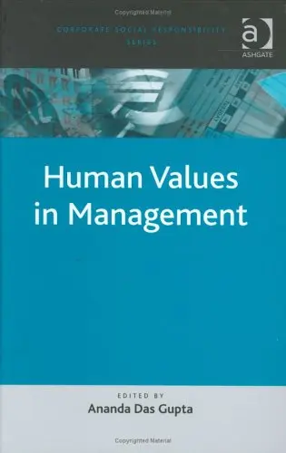 Cover of Human Values in Management