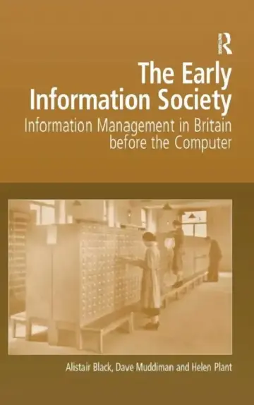 Cover of The Early Information Society