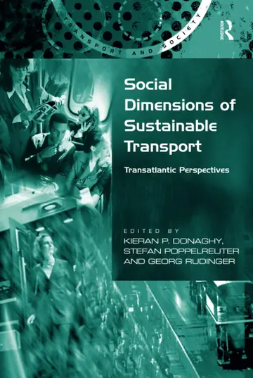 Cover of Social Dimensions of Sustainable Transport