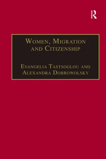 Cover of Women, Migration and Citizenship
