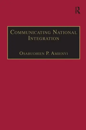 Cover of Communicating National Integration