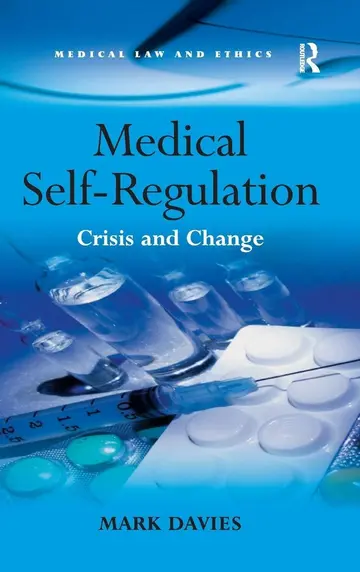Cover of Medical Self-Regulation