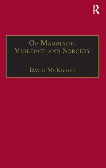 Cover of Of Marriage, Violence and Sorcery