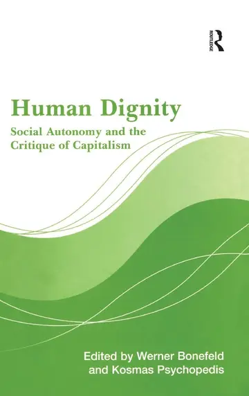 Cover of Human Dignity