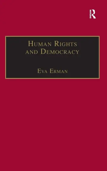 Cover of Human Rights and Democracy