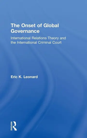 Cover of The Onset of Global Governance