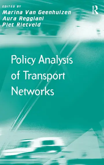 Cover of Policy Analysis of Transport Networks