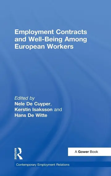 Cover of Employment Contracts and Well-being Among European Workers