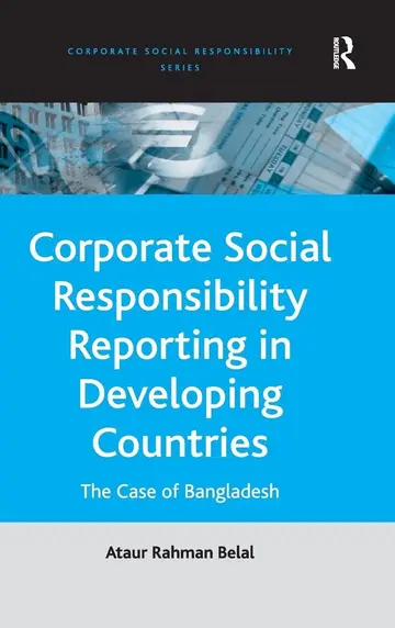 Cover of Corporate Social Responsibility Reporting in Developing Countries