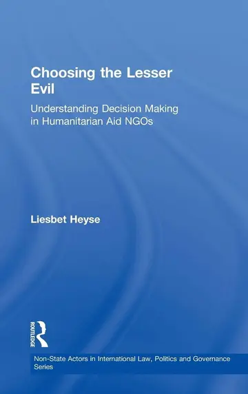 Cover of Choosing the Lesser Evil