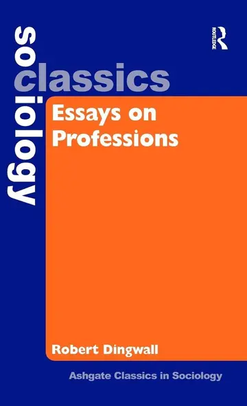 Cover of Essays on Professions