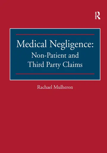 Cover of Medical Negligence