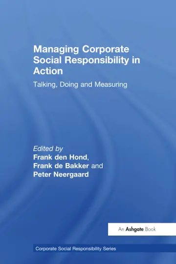 Cover of Managing Corporate Social Responsibility in Action