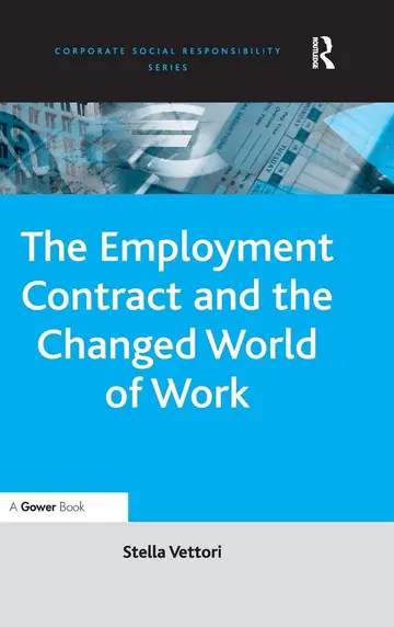 Cover of The Employment Contract and the Changed World of Work