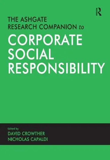 Cover of The Ashgate Research Companion to Corporate Social Responsibility