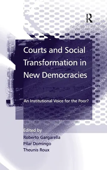 Cover of Courts and Social Transformation in New Democracies