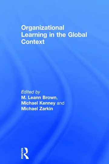 Cover of Organizational Learning in the Global Context