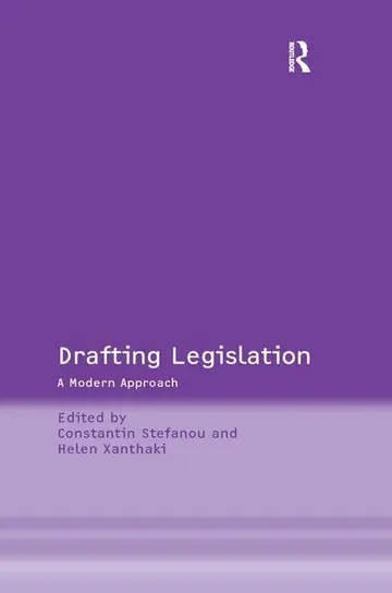 Cover of Drafting Legislation