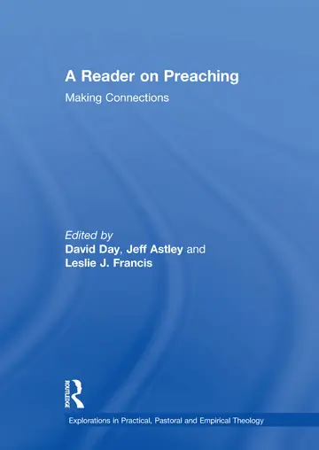Cover of A Reader on Preaching