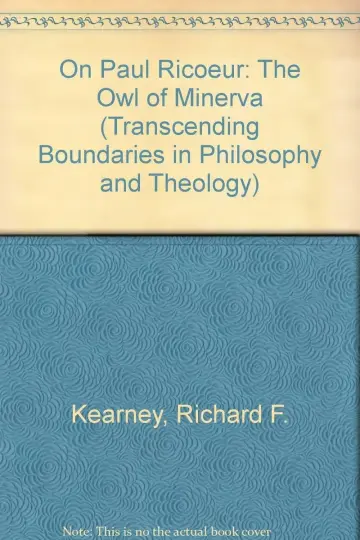 Cover of On Paul Ricoeur